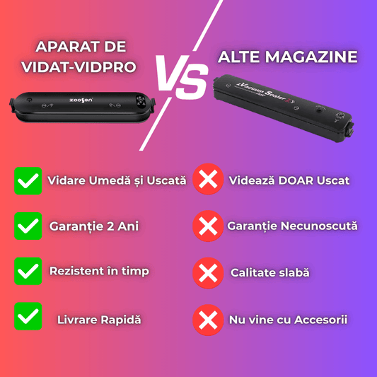 SET 1+1 GRATIS APARAT DE VIDAT PROFESIONAL