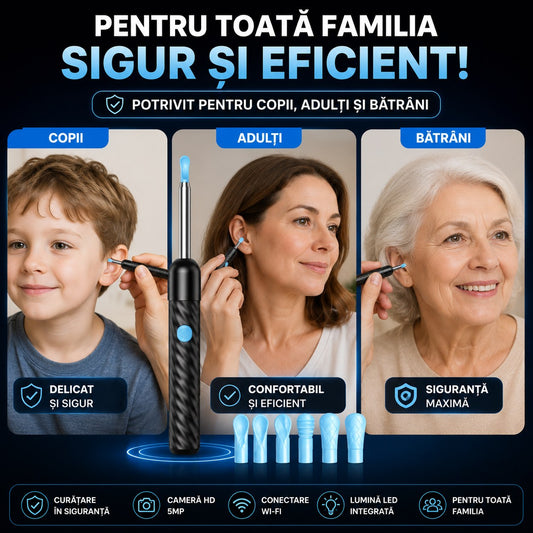 Otoscop de urechi pentru curatare