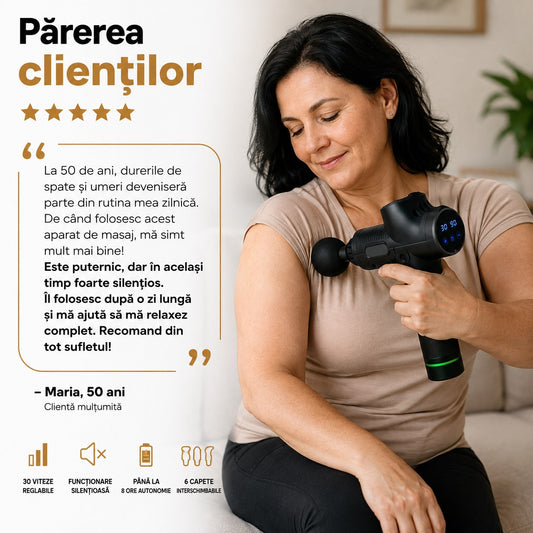 Pistol de Masaj Profesional