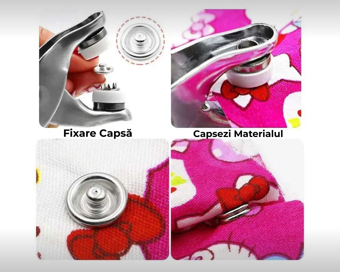 Clește pentru Capsare Haine- FixPro™️