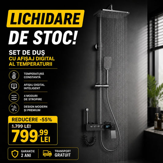 Set de dus cu afisaj digital